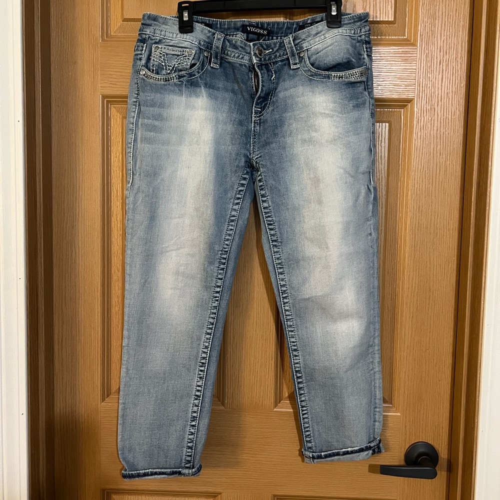 Vigoss Dublin Heritage fit Capri jeans